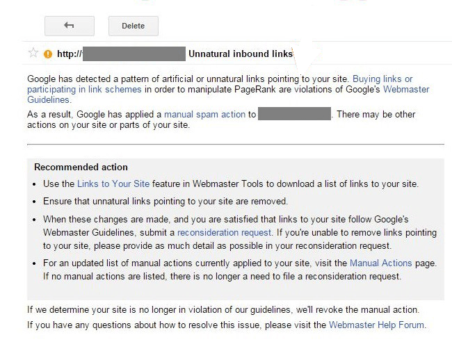 Manual-Spam-Action-Applied