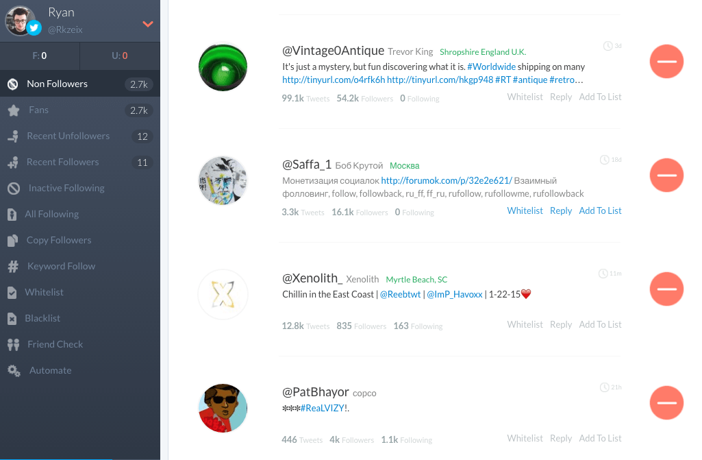 crowdfire homepage