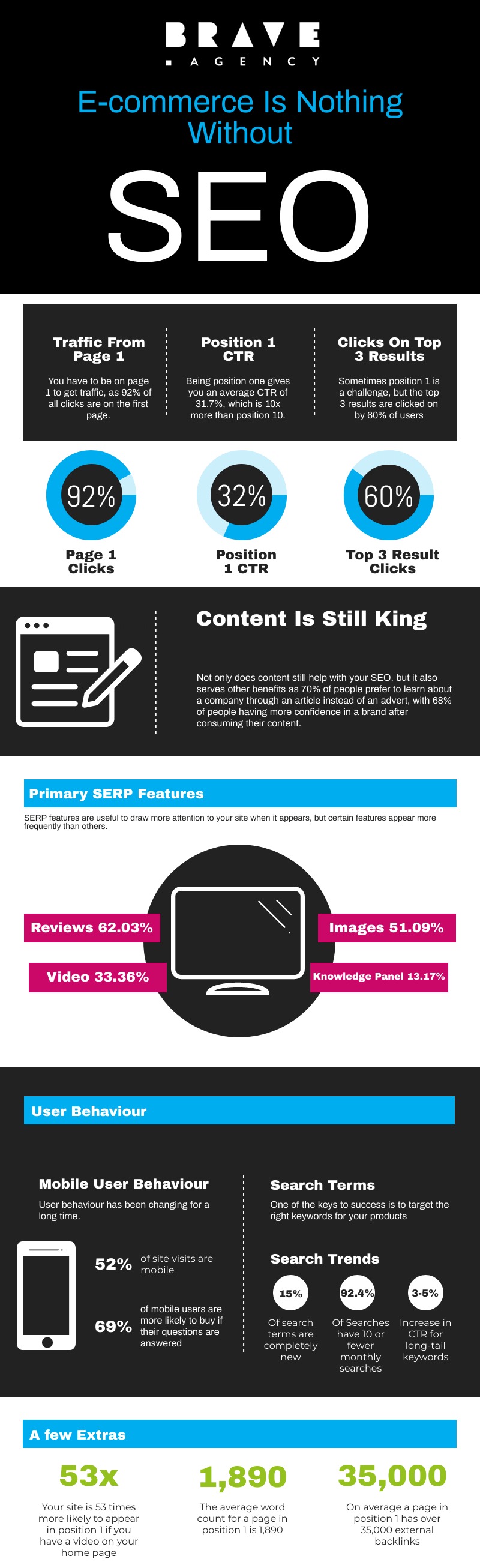 Ecommerce SEO Infographic